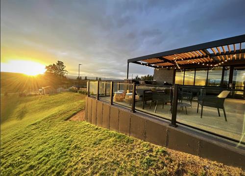 Sunset on the Fire Deck