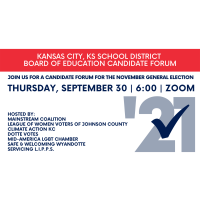 Kansas City, KS Public Schools Board of Education Candidate Forum