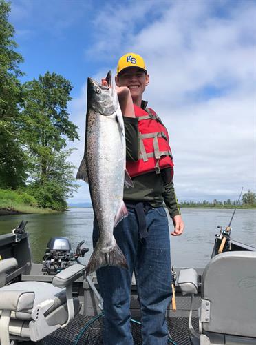 Spring Chinook on the Columbia River