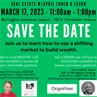 Wrong time to Sell? Right time to Buy? Join us to learn how to build wealth in a shifting real estate market. Learn about $0 down options for purchasing your next home!