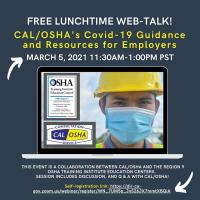 Cal/OSHA's COVID-19 Guidance & Resources