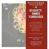Goodness Village Spaghetti Dinner Fundraiser