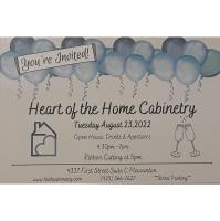 Heart of the Home Cabinetry Ribbon Cutting and Open House