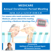 Medicare Annual Enrollment Period Meeting 
