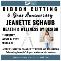 Jeanette Schaub Health & Wellness By Design Ribbon Cutting