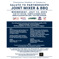 Salute to Partnerships Joint Mixer & BBQ 7.12.23