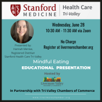 Mindful Eating, Stanford Health Care Tri-Valley Educational Presentation