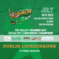 Tri-Valley Chamber Night at the Dublin Leprechauns Game