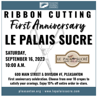 Le Palais Sucré First Anniversary Ribbon Cutting