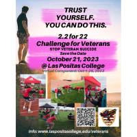 Las Positas College presents 2.2 for 22 Challenge for Veterans