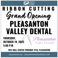 Pleasanton Valley Dental Ribbon Cutting