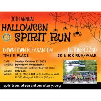 Pleasanton Halloween Spirit Run