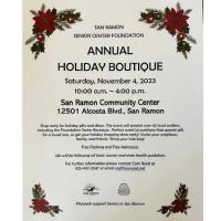 Annual Holiday Boutique at San Ramon Community Center