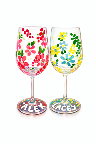 Hand Painted Glasses