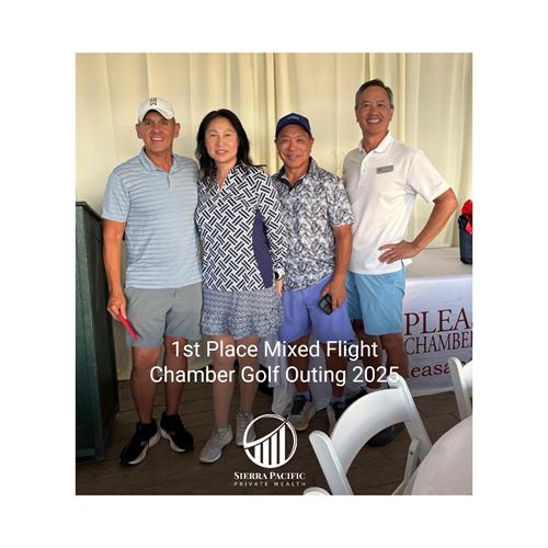 1st Place Chamber Golf Outing 2025