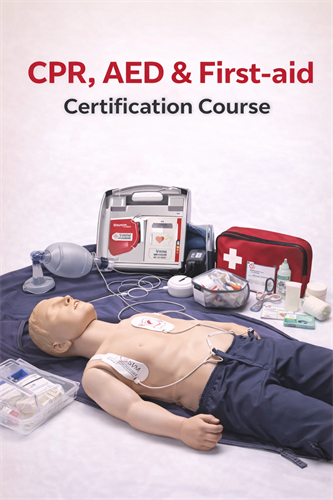 Pleasanton CPR and First-aid courses