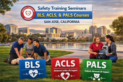 Safety Training Seminars BLS Courses in San Jose