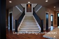 Custom staircase interior house painting Custom staircase interior house painting