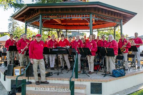 Pleasanton Band at Independence Day Concert