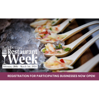 Taste Tri-Valley Restaurant Week Registration Open!