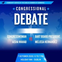 Dublin Chamber of Commerce to Host 14th Congressional District Debate
