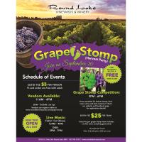 Grape Stomp Harvest Party ~ Round Lake Vineyards & Winery