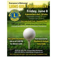 Lions Golf Tournament