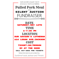 Pulled Pork & Silent Auction Fundraiser