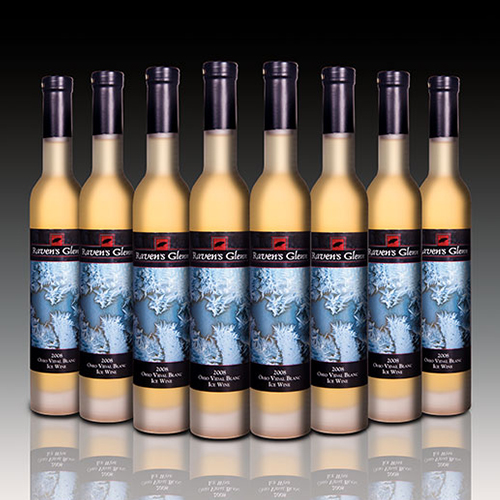 Ravens Glenn Ice Wine Label Design Printing