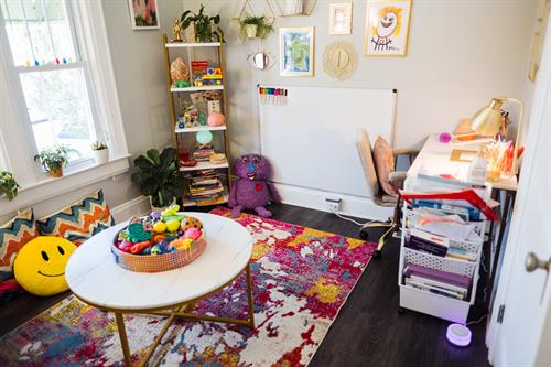 Play Therapy office for children and teens