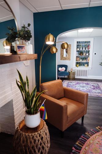 The Nook waiting room 
