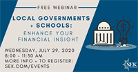 Local Governments & Schools: Enhance Your Financial Insight