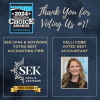 SEK Wins 2 Categories in Tri-State’s Best Awards