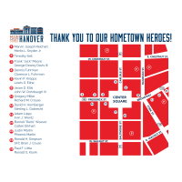 2026 Hometown Hero Banners Now Displayed in Downtown Hanover