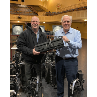 The Eichelberger Performing Arts Center Donates Theatrical Lights to Delone Catholic High School