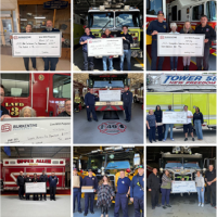 Burkentine Builders Recognizes Local Fire Departments As Part Of Their Live With Purpose Initiative