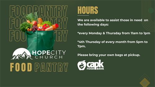 Hope City Food Pantry