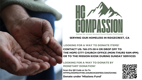 HC Compassion- Homeless Ministry