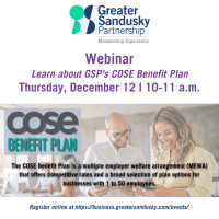 Webinar | GSP Member Event | Learn about our COSE Benefit Plan