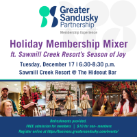 GSP Holiday Membership Mixer ft. Sawmill Creek's "Season of Joy"