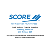 SCORE: Small Business Financial Reporting