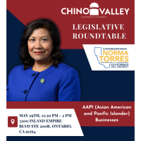 AAPI (Asian & Pacific American Heritage Month) Roundtable with Congresswoman Norma Torres