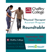 Chaffey College: Physical Therapy Assistant Roundtable