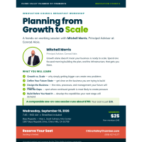 Planning from Growth to Scale with Mitchell Morris: Innovation Council