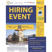 Chino Hills Hiring Event