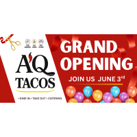 Ribbon Cutting: A'Q Tacos