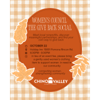 Women's Council: The Give Back Social Event