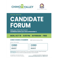Chino City Council Candidate Forum