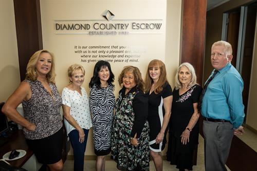 Diamond Country Escrow Independent since 1981 DFPI# 963-0946