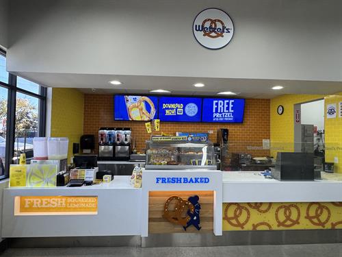 Wetzel’s Pretzels restaurant 